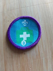 UK Scouting Scout Activity Badge Emergency Aid Level 3 ALTES LOGO - Bild 1 von 1