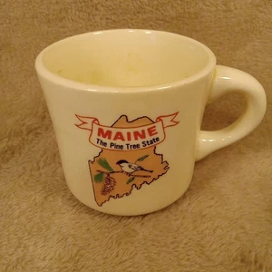 Taza de café vintage Boy Scouts Pine Tree Council Camp Hind Maine años 60 EE. UU. - Imagen 1 de 6
