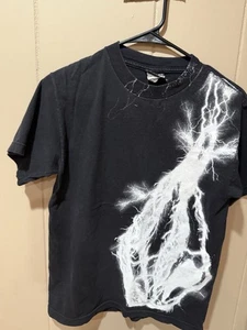 Vintage Y2K Volcom Lightning Stone T-shirt Mens Small Skate Surf - Picture 1 of 3