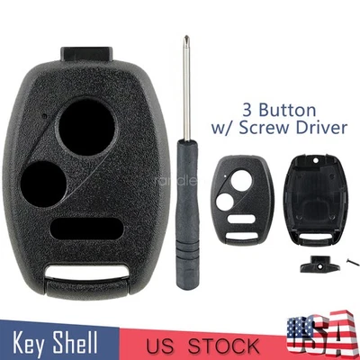 Para Honda Pilot 2005 2006 2007 2008 Mando a distancia sin llave Llavero Carcasa Estuche 3 botones Foto 1 de 4