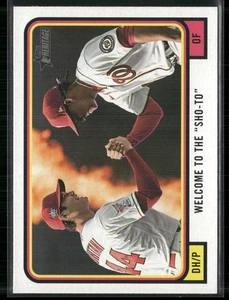 2022 Topps Heritage #CC-7 Welcome to the "Sho-To" Combo Cards - Bild 1 von 2