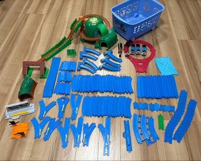 PLARAIL Plarail Rail Scene Set Thomas Train Cars Bridge Tracks & Rails - Image 1 of 4