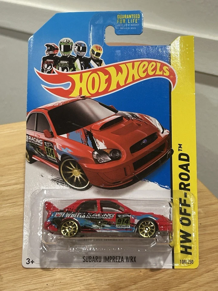 2014 Hot Wheels Subaru Impreza WRX HW внедорожник #108 красный - Изображение 1 из 1