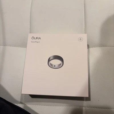 Oura Ring Gen 4 Size 8 Black NEW INBOX Never Been Taken Out Box - Image 1 of 3