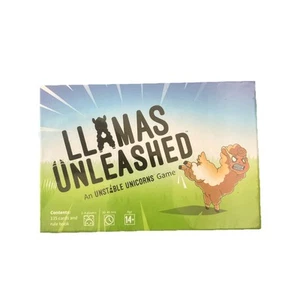 New Llamas Unleashed Card Game - Unstable Unicorns Game Sealed - Picture 1 of 2