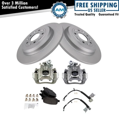 Kit de pastillas de freno y rotor premium con recubrimiento en G para Ford Explorer 2011 Foto 1 de 4