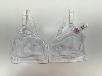 Sutiã Feminino Bestform Tamanho 42D Branco Fecho Frontal Vintage 5006770 Novo com etiquetas - Imagem 1 de 4