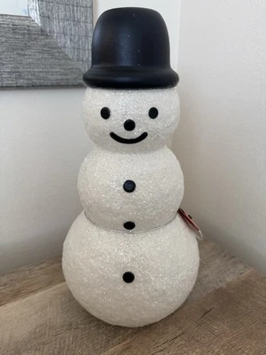 John Derian for Target Snowman Blow Mold Battery Operated 14” Christmas New - Image 1 of 4