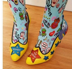 Irregular Choice Muppets Gonzo Tacones Reino Unido 6 - Imagen 1 de 10