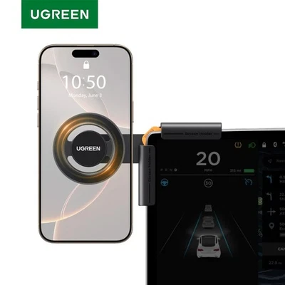 UGREEN Magnetic Phone Holder Car Touchscreen Tesla Magsafe iPhone Samsung Xiaomi - Image 1 of 4