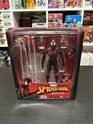 Auténtico MAFEX 276 Spider-Man Miles Morales Cómic Renovación Ver. Medicom US Stock Foto 1 de 4