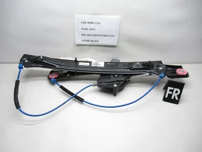 2014-2015 BMW 335i Front Right Window Regulator w/ Motor 7259824 OEM - Image 1 of 4