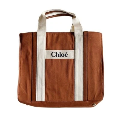 Bolso de hombro para bebé Chloe pañales marrón sin usar Foto 1 de 4
