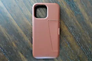 Bellroy Custodia in pelle per telefono 3 schede iPhone 16 Pro Max - marrone - Foto 1 di 10