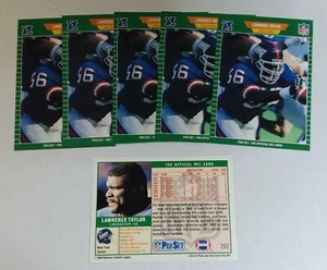 1989 Pro Set #292 LAWRENCE TAYLOR HOF - NEW YORK GIANTS - LOT OF (6) - Picture 1 of 1