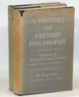 Fung Yu-Lan / History of Chinese Philosophy Vol 1 The Period 1st Edition 1953