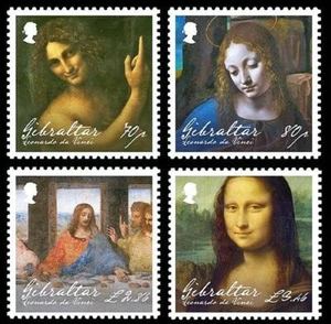 👉 GIBRALTAR 2019 LEONARDO DE VINCI mnh PAINTINGS ~£8.00 DUDE, MAKE AN OFFER! - Picture 1 of 1
