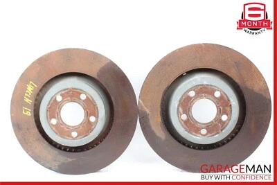 Juego de 2 discos de rotor de freno delantero derecho e izquierdo Lincoln Nautilus 19-21 OEM Foto 1 de 4