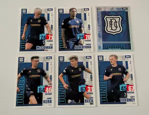 Lot x 6 Dundee 2023-24 Topps Match Attax SPFL - Picture 1 of 3