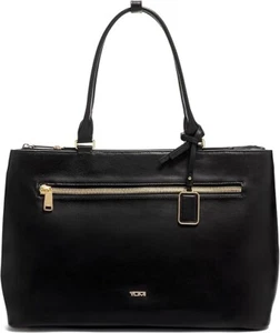 Tumi Voyageur Sidney Business Tote, Black, NWT - Picture 1 of 10