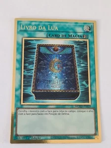 Book of Moon●YUGIOH●MGED●PREMIUM GOLD RARE●PORTUGUESE●1st EDITION●NM #07341 - Picture 1 of 2