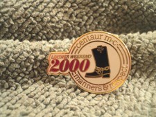 Vintage Pin, Centaur M.C., Manners And Respect 2000 , Motorcycle Club