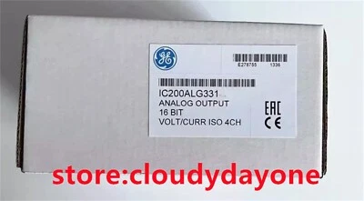 New In Box GE Fanuc IC200ALG331 Fanuc Analog Output Module IC200ALG331 - Image 1 of 2