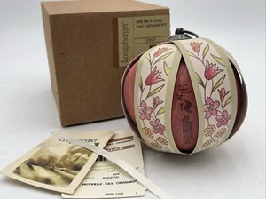 Longaberger 2012 Muttertag Ornament Neu im Karton 12397 - Bild 1 von 6