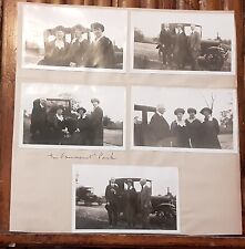5. 2.5x4 photos mounted snapshots Fairmount Park Philadelphia about 1921
