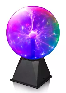 Contact Sensitive 8 Inch Plasma Ball Inspired by the retro classic tesla designs - Picture 1 of 7