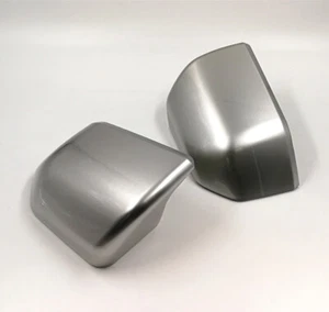 For 15-20 Ford F150 Mirror Cover Skull Cap Replacement Painted Ingot Silver UX - Foto 1 di 5