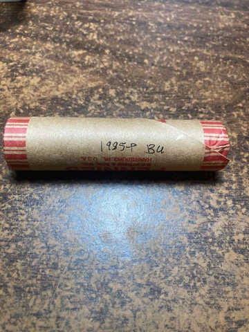 1985-P "BU" LINCOLN MEMORIAL CENT PENNY ROLL (from mint sealed bag), 50 COINS Cover