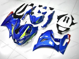 For GSXR1000 2017-2022 Blue ABS Injection Mold Bodywork Kit Fairing Kit Plastic - Bild 1 von 10