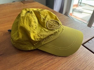 Stone Island Nylon Metal Cap, gelb, Gr. L - Bild 1 von 3