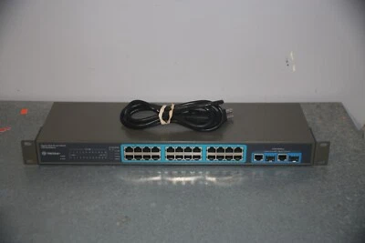 TRENDnet TEG-224WS+ H/W:A1.1R 26-Port 10/100/1000Mbps Web Smart Switch - Image 1 of 4