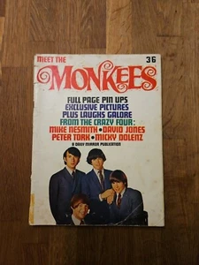 Meet The Monkees 1967 Magazine - Imagen 1 de 6