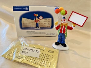 Department 56 Snow Village "Send In The Clown!" 55021 - Picture 1 of 7