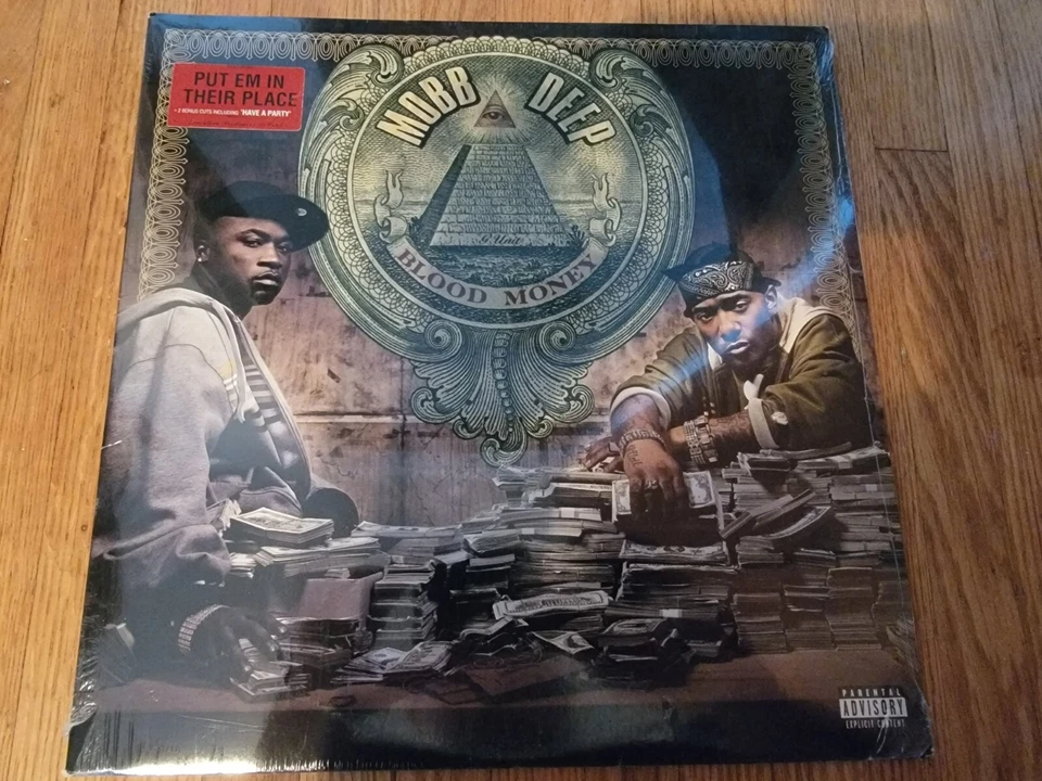 Mobb Deep - Blood Money vinyl 2 LP record NEW sealed RARE OOP - Image 1 of 1