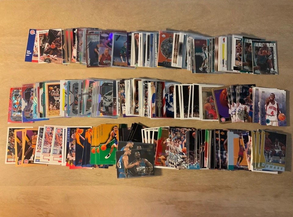 1990's Detroit Pistons *YOU PICK 50% OFF 2+ CARDS* Isaiah Dumars Hill Stackhouse - Image 1 of 1