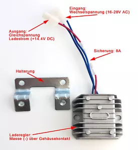 Laderegler Regulator Lichtmaschine regler 12V für Matrix PG 6000 - Bild 1 von 4