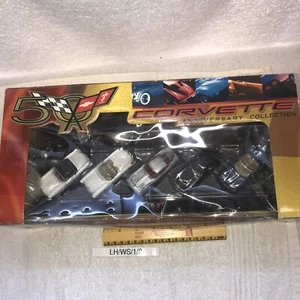 NEW ERTL 50th Anniversary Collection Transporter W/5 Corvette Replicas On Stand - Picture 1 of 8
