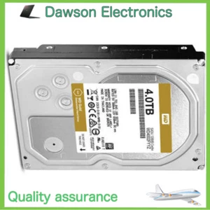 WD Gold 4TB Enterprise WD4002FYYZ 7200 RPM 6Gb/s 128MB 3.5" Internal Hard Disk - Picture 1 of 4