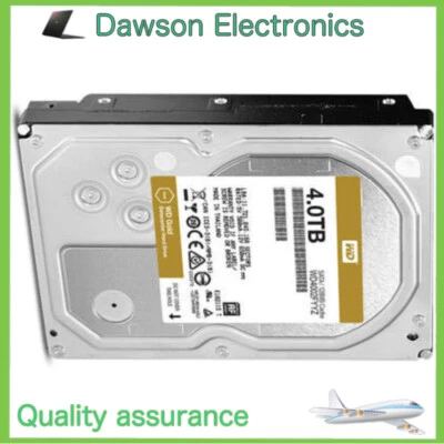 WD Gold 4TB Enterprise WD4002FYYZ 7200 RPM 6Gb/s 128MB 3.5" Internal Hard Disk - Image 1 of 4