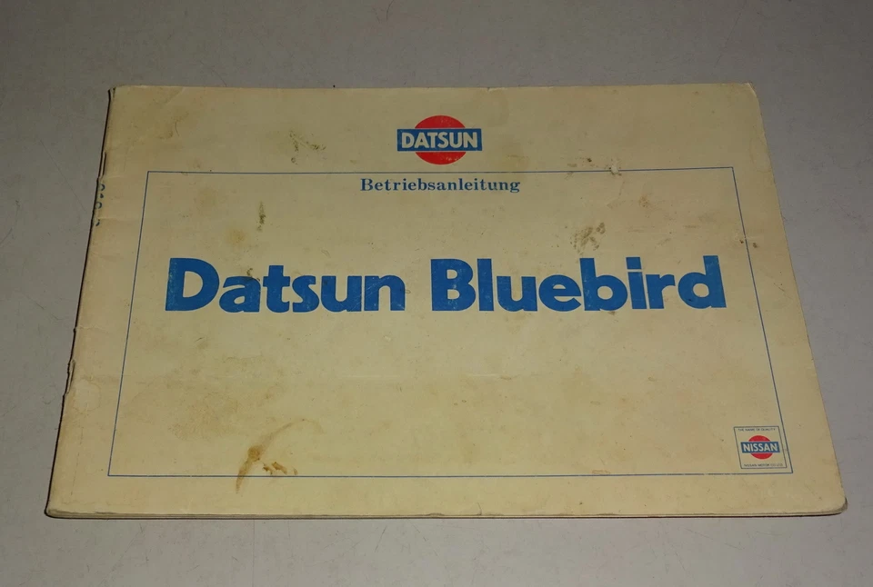 Istruzioni D'Uso / Manuale Datsun Bluebird Berlina Hardtop Familiare Stand 1980 - Immagine 1 di 1
