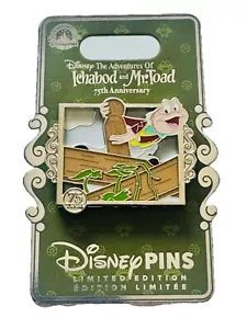 Disney Pin 2024 DLR Mr. Toad 75th Anniversary Ichabod LE 2000 Sliding Element - Picture 1 of 4