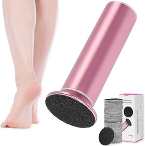 Dermave Electric Foot File Callus Remover for Ft with 60 Pcs Replaceble Pedicure - Picture 1 of 1