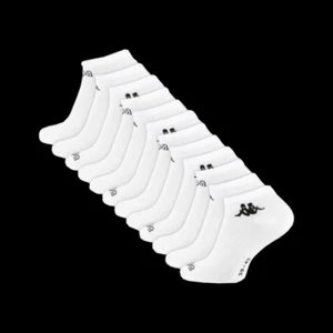 6-9-12-24 pares de calcetines deportivos de algodón para hombre KAPPA ® blanco / blanco - Imagen 1 de 7