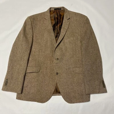 Blazer Ben Sherman Lana Moteado Abrigo Deportivo Dos Botones Chaqueta Informal 44S L Tweed Foto 1 de 4