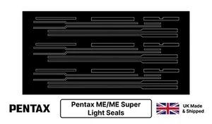 Light Seals Replacement Kit for Pentax ME/ME Super Laser Cut - UK Made - Picture 1 of 5
