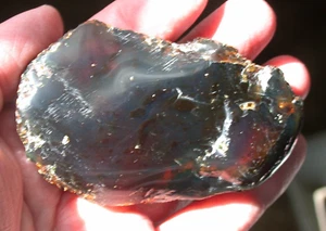 Beautiful Purple Violet AMBER Fossil Gemstone LARGE 60 gram Piece - Picture 1 of 9